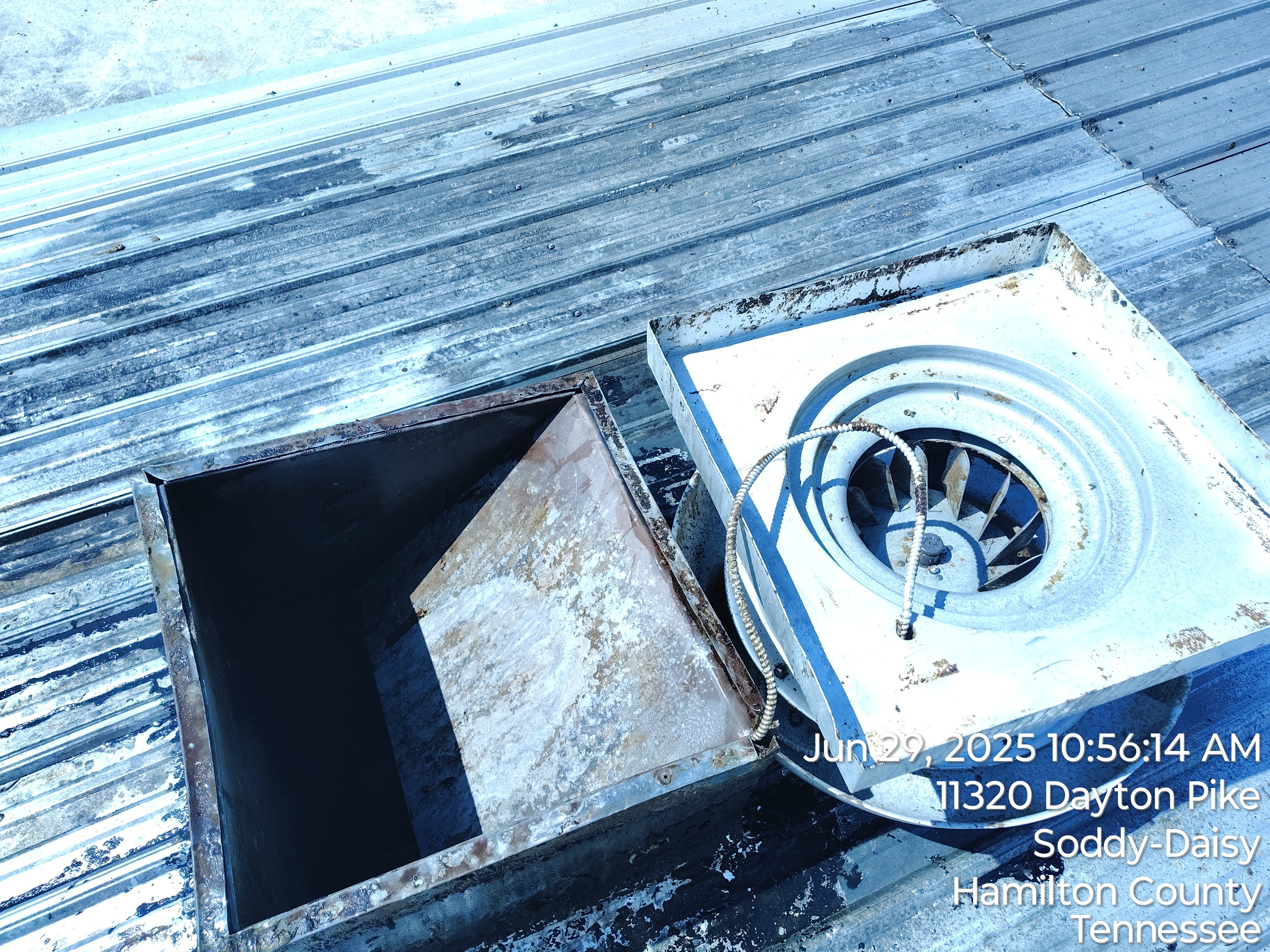 Clean ductwork interior