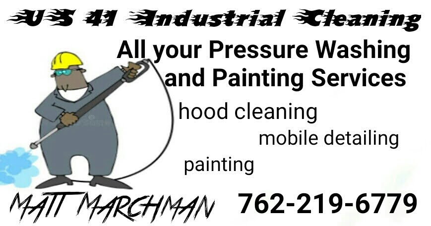 Image of a sanitized dumpster pad